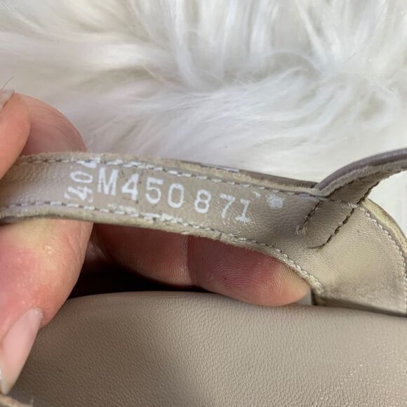 Munro Taupe Comfort Sandals Size 40/7 - Picture 4 of 4